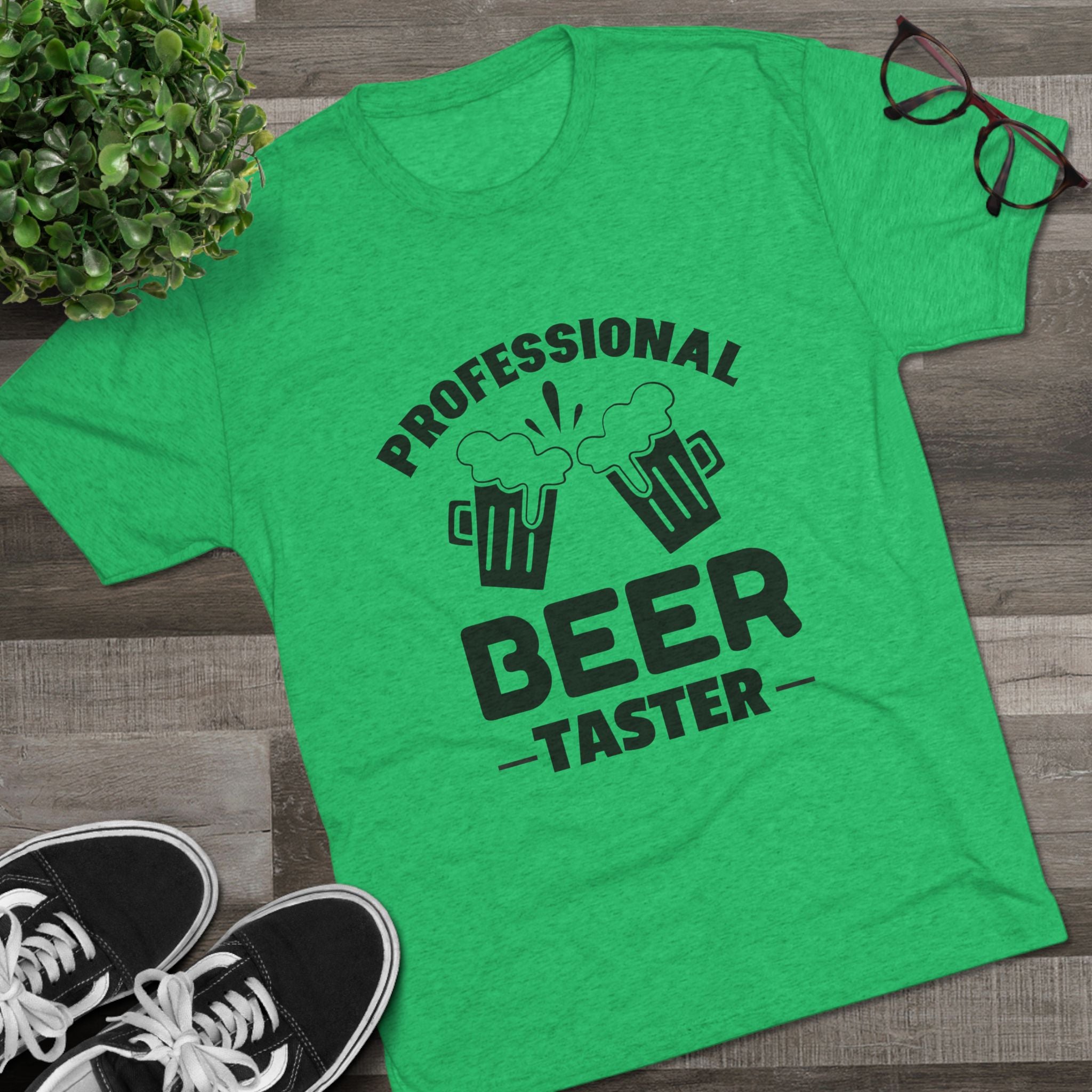 Professional Beer Taster Unisex Tri-Blend Tee