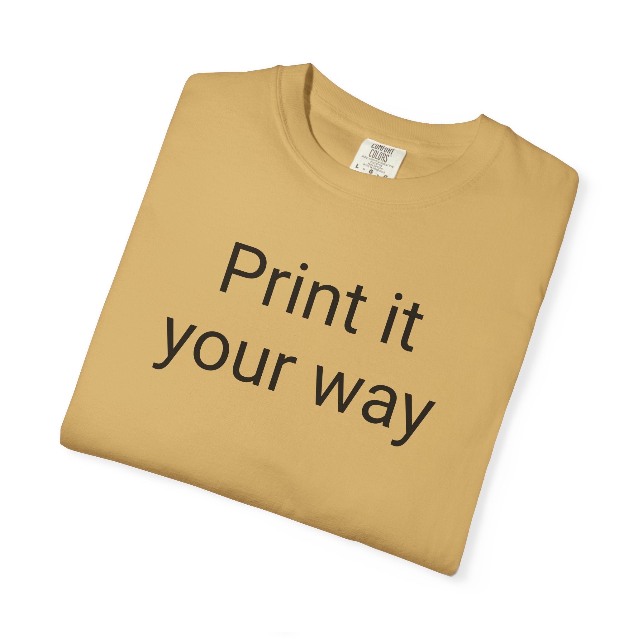 Customizable Unisex T-Shirt | Print It Your Way | Gift for Friends, DIY Fashion, Casual Wear, Birthday Gift, Personalize Your Style