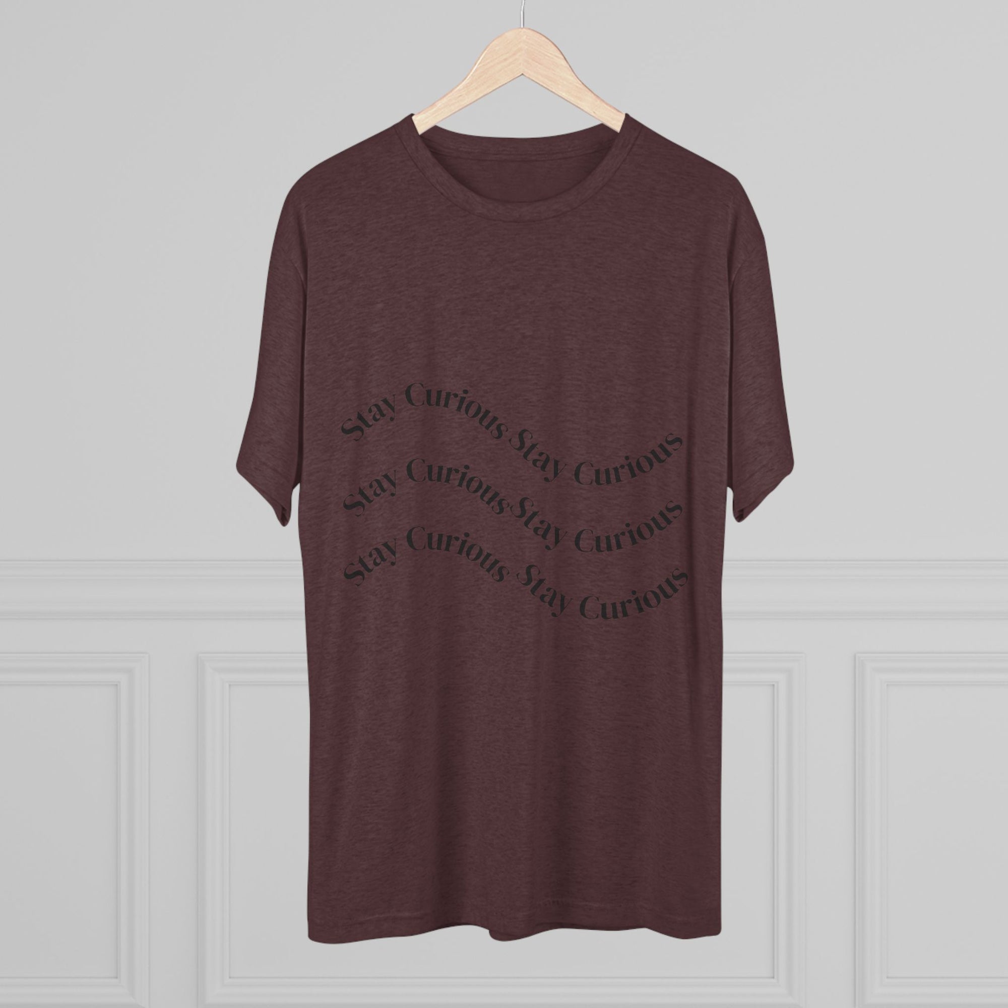 Crew Tee Stay Curious Wave Shirt