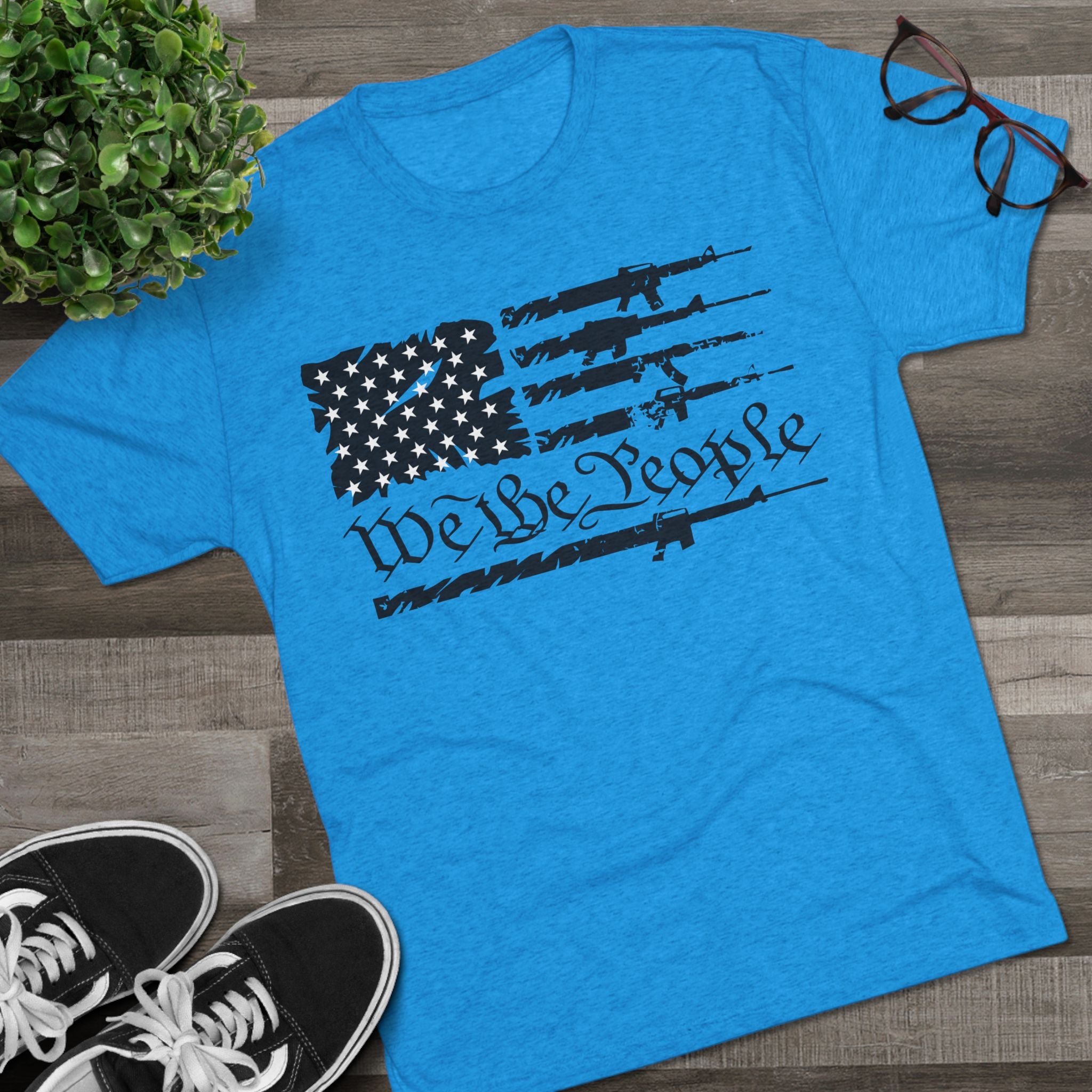 Gun Flag Tee - Unisex Crew