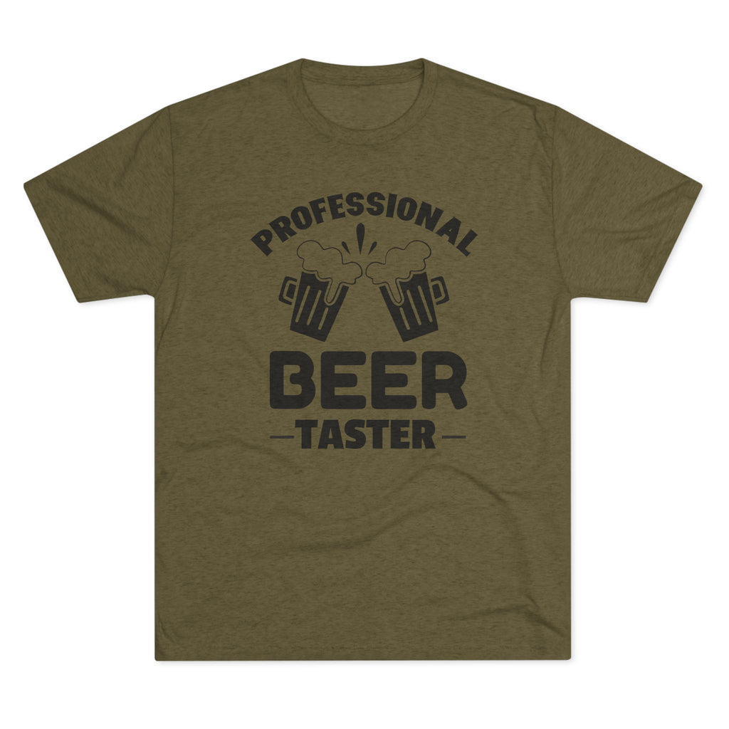 Professional Beer Taster Unisex Tri-Blend Tee
