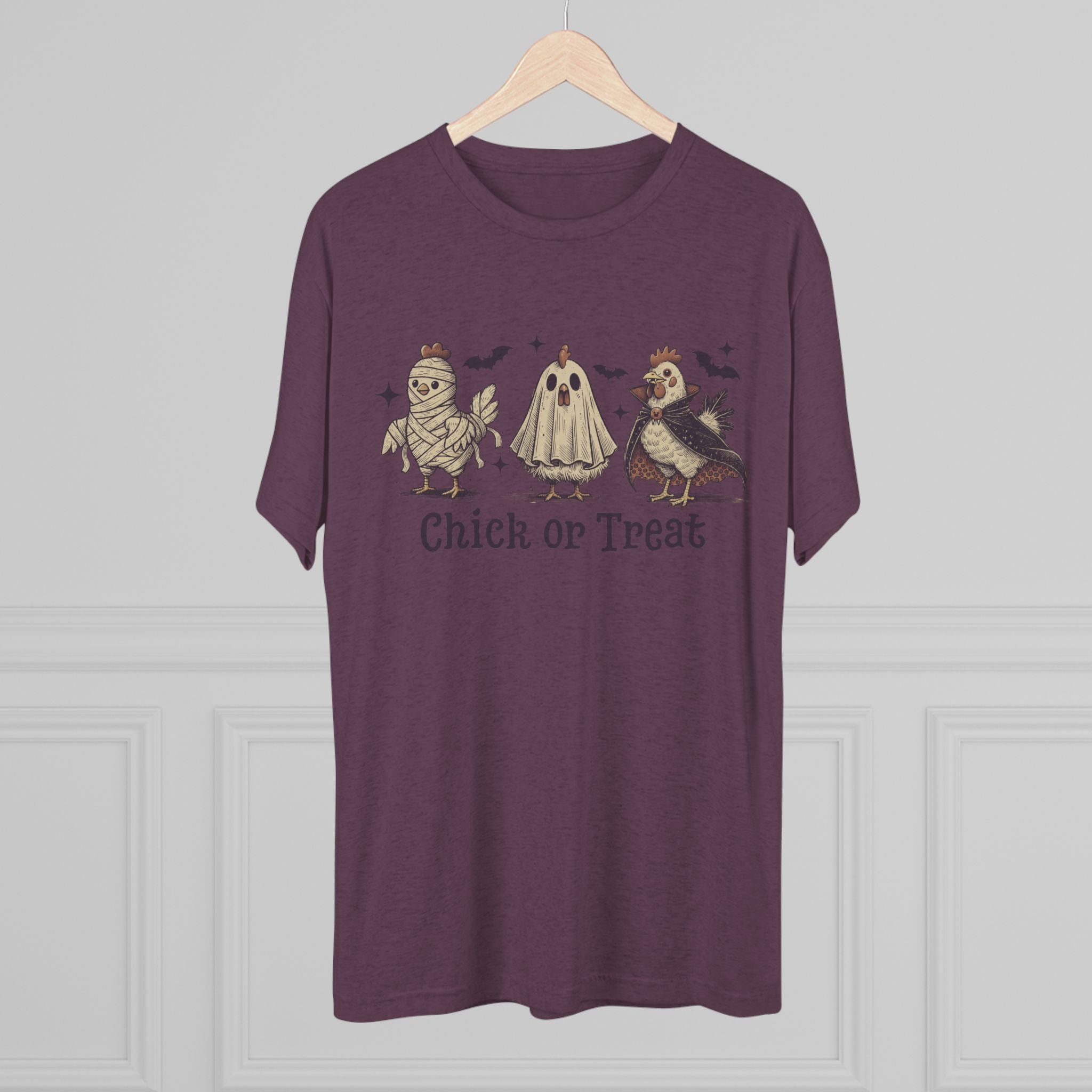 Halloween Crew Tee - Chick or Treat Unisex Tee, Spooky Shirt, Fall Fashion, Halloween Gift, Cute Costume Tee, Autumn Vibes
