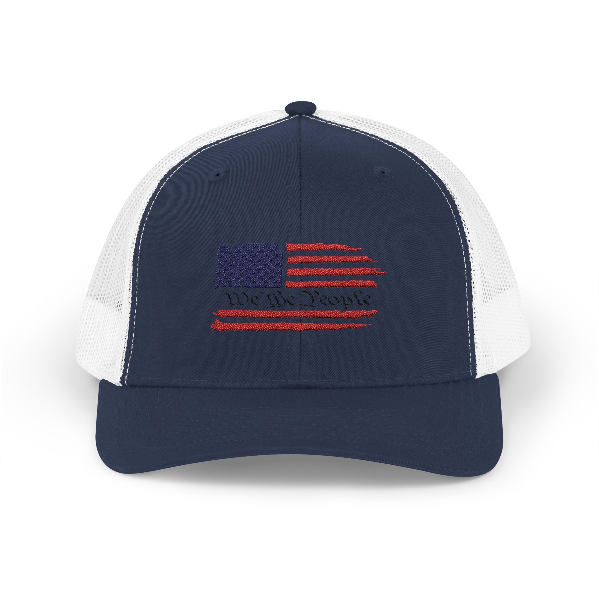 Trucker Cap We the People American Flag Snapback