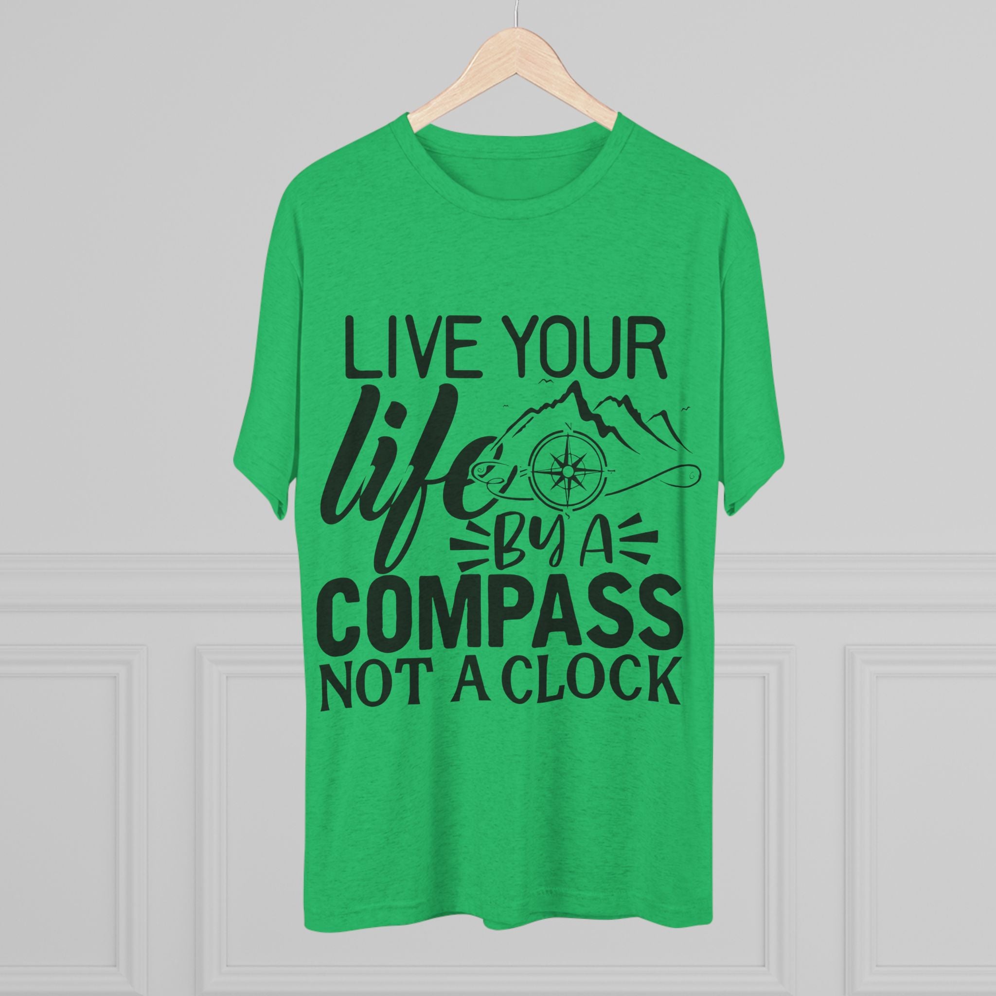 Adventures Await Tri-Blend Tee | Wanderlust Shirt, Travel Gift, Nature Lover Tee, Outdoor Adventure Shirt, Inspirational T-Shirt