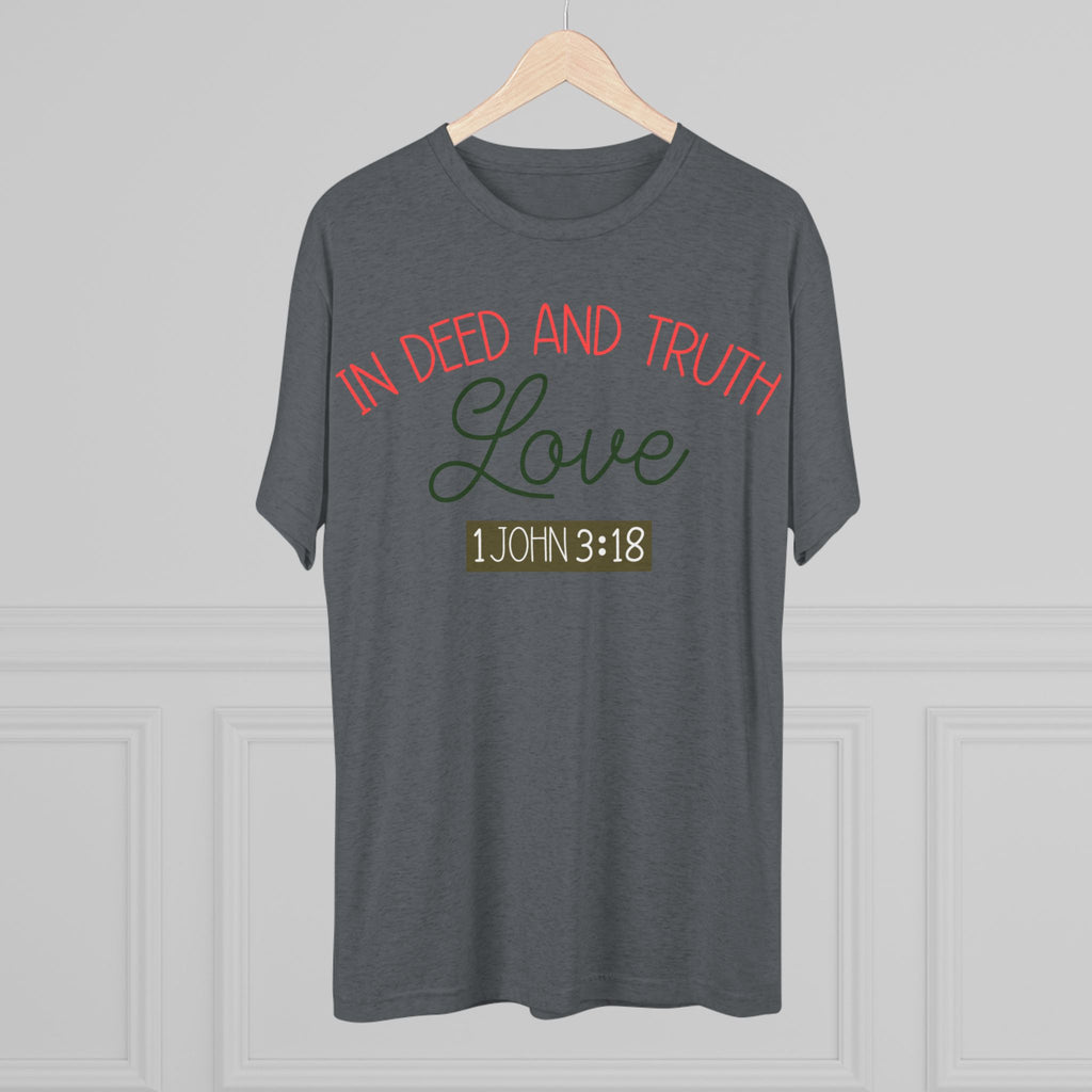 Scripture Inspired Crew Tee, Faith Shirt, Christian T-Shirt, Unisex Love Tee, Casual Outfit, Gift for Believers, Bible Verse Top