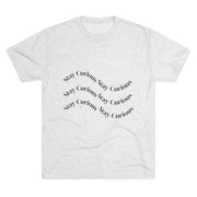 Crew Tee Stay Curious Wave Shirt