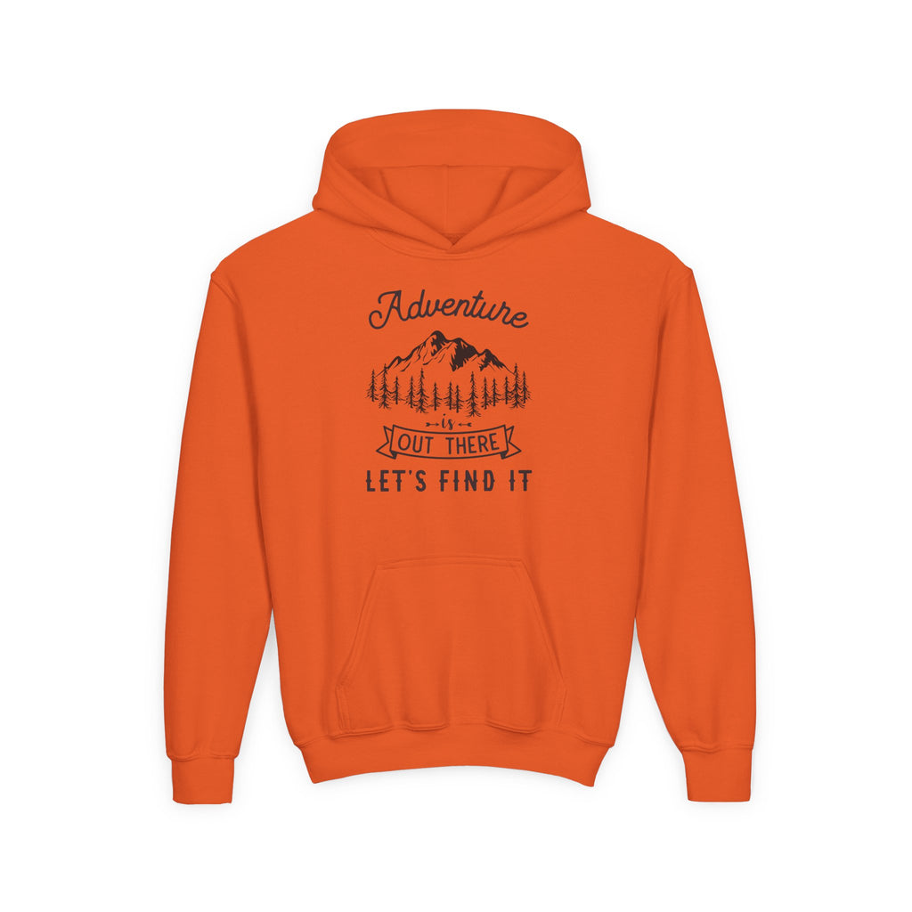 Adventure Awaits Kids Sweatshirt, Youth Outdoor Hoodie, Nature Lover Gift, Camping Sweatshirt, Adventure is Out There Sweatshirt