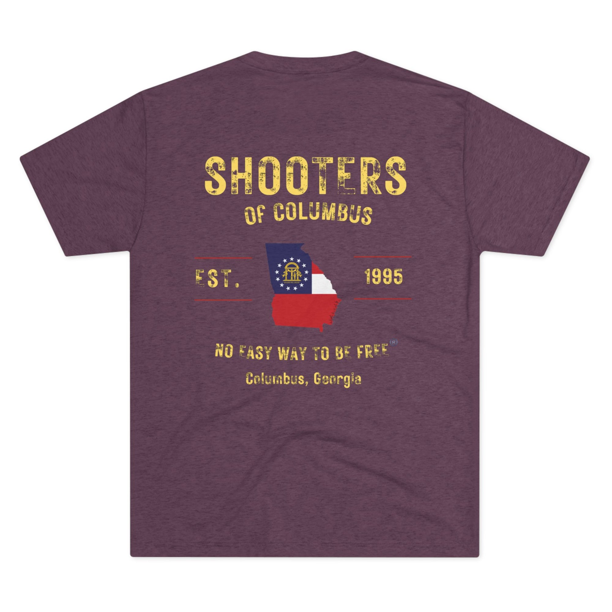 Georgia Spirit Tri-Blend Tee - Vintage Style Shirt, Unisex Graphic Tee, Perfect for Game Days, Casual Outings, Gifts