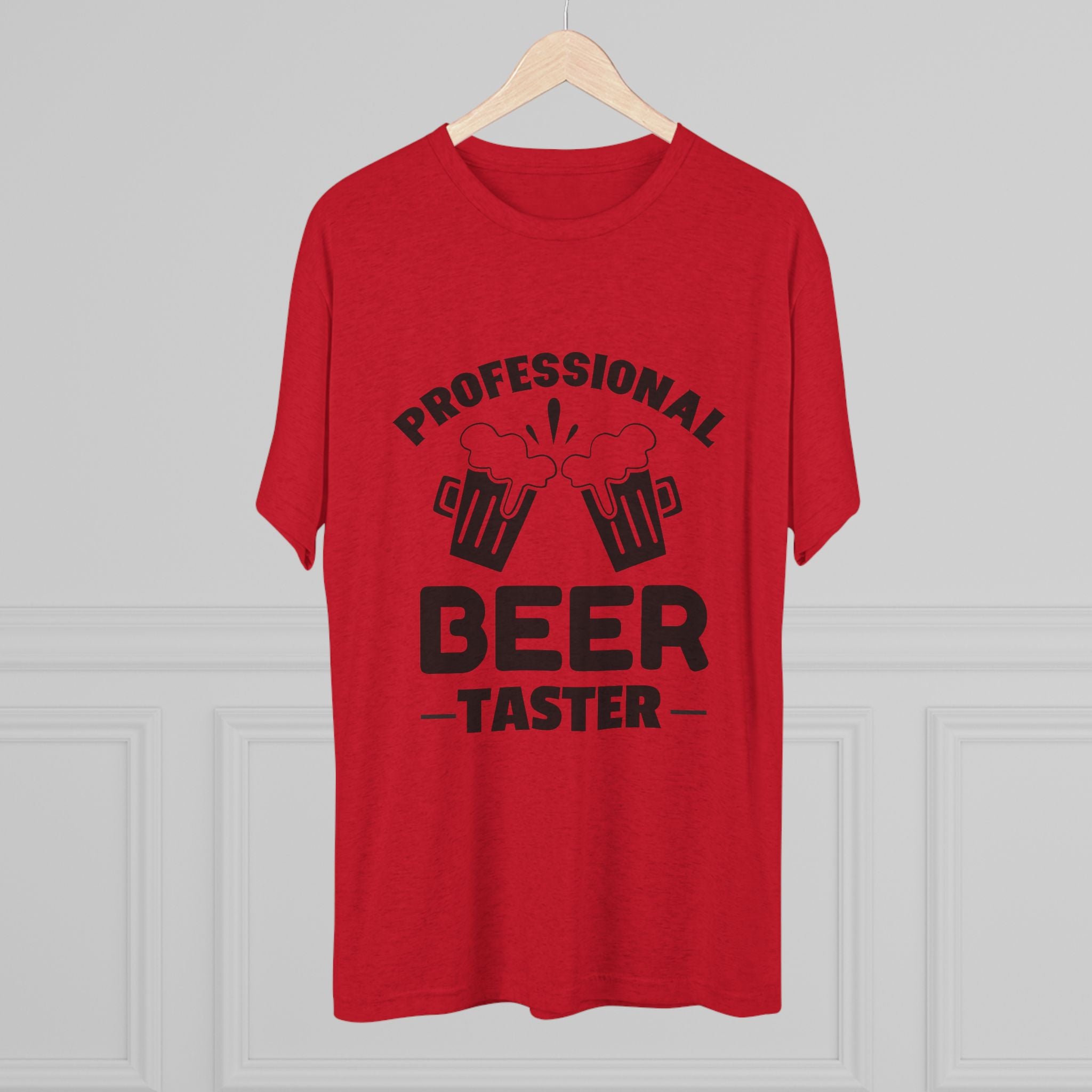 Professional Beer Taster Unisex Tri-Blend Tee