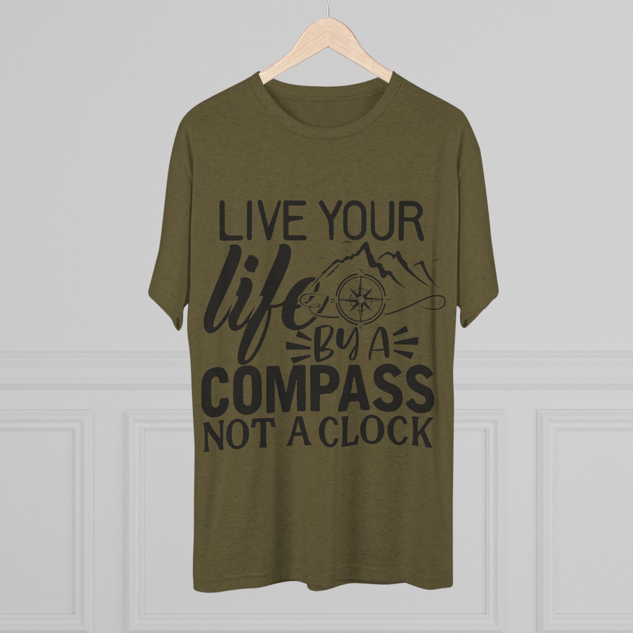 Adventures Await Tri-Blend Tee | Wanderlust Shirt, Travel Gift, Nature Lover Tee, Outdoor Adventure Shirt, Inspirational T-Shirt