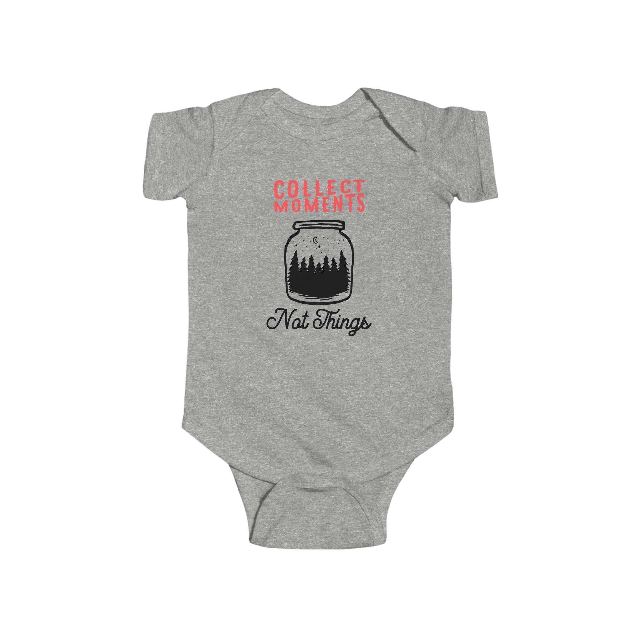 Infant Bodysuit - Collect Moments not things Design