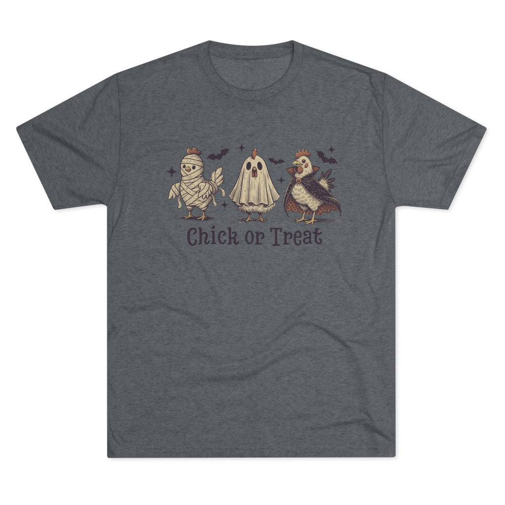 Halloween Crew Tee - Chick or Treat Unisex Tee, Spooky Shirt, Fall Fashion, Halloween Gift, Cute Costume Tee, Autumn Vibes
