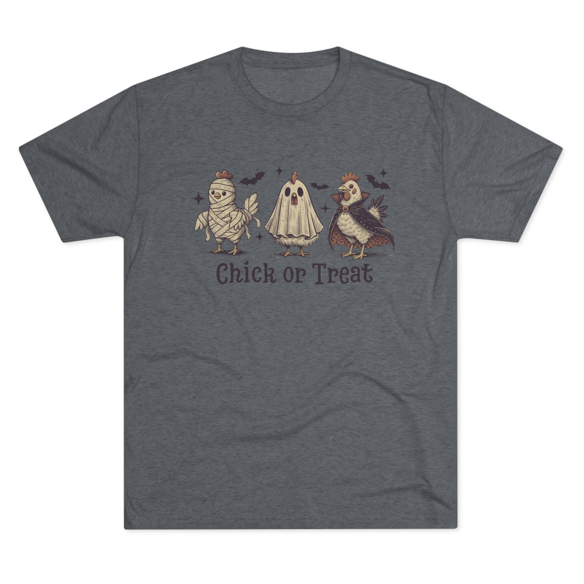 Halloween Crew Tee - Chick or Treat Unisex Tee, Spooky Shirt, Fall Fashion, Halloween Gift, Cute Costume Tee, Autumn Vibes