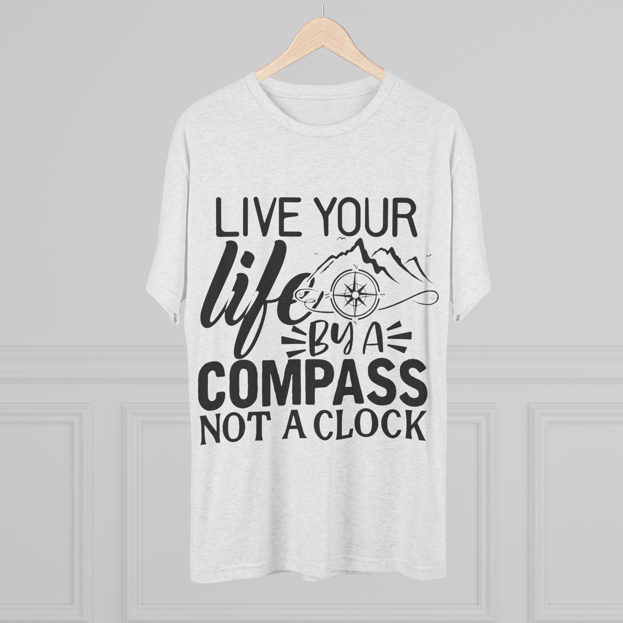 Adventures Await Tri-Blend Tee | Wanderlust Shirt, Travel Gift, Nature Lover Tee, Outdoor Adventure Shirt, Inspirational T-Shirt