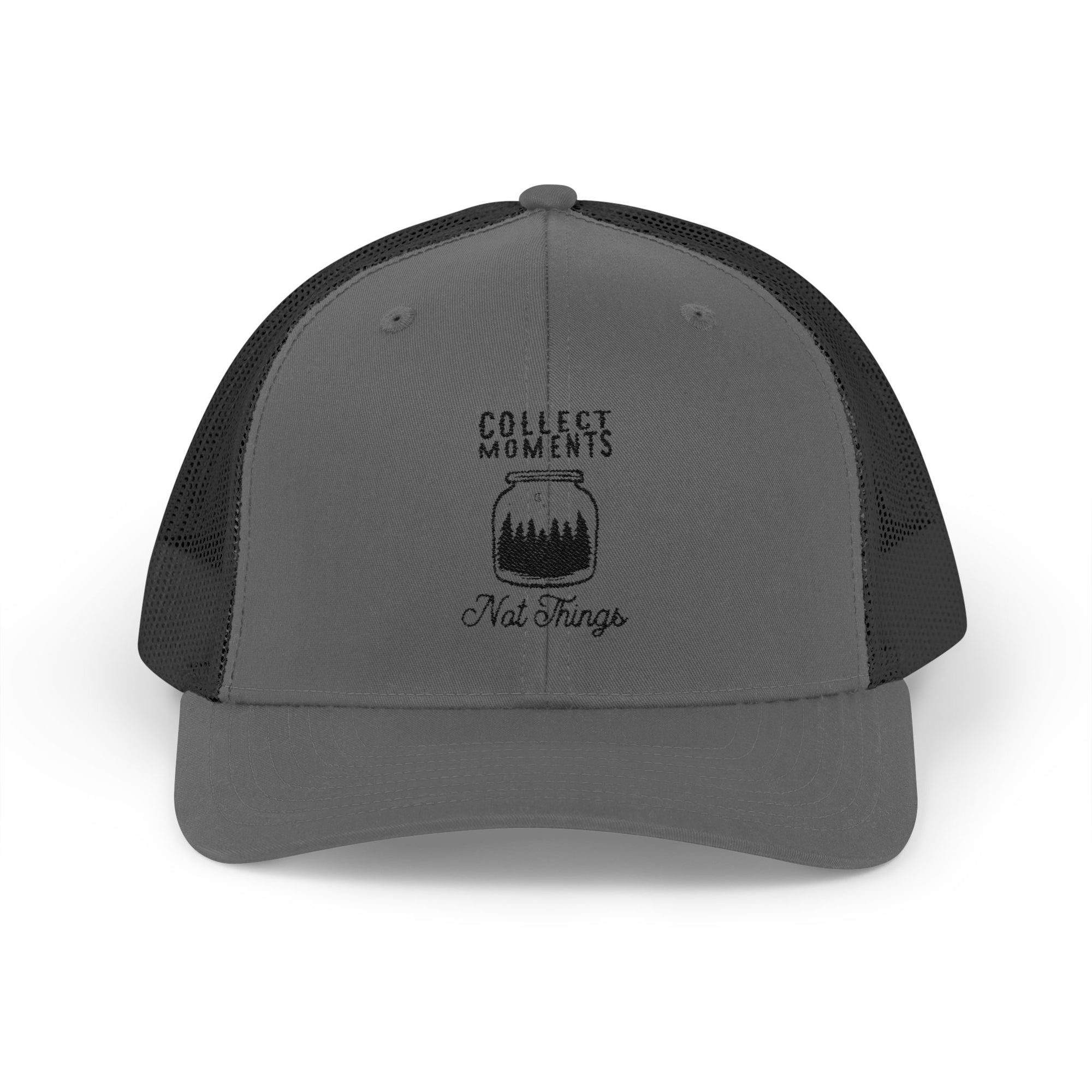 Collect Moments Snapback Trucker Cap, Outdoor Hat, Gift for Him, Adjustable Cap, Adventure Cap, Festival Wear, Nature Lover Gift