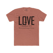 Inspirational Love Quote Crew Tee | Unisex Cotton Shirt, Motivational Gift, Casual Wear, Everyday Comfort, Faith-Based Apparel