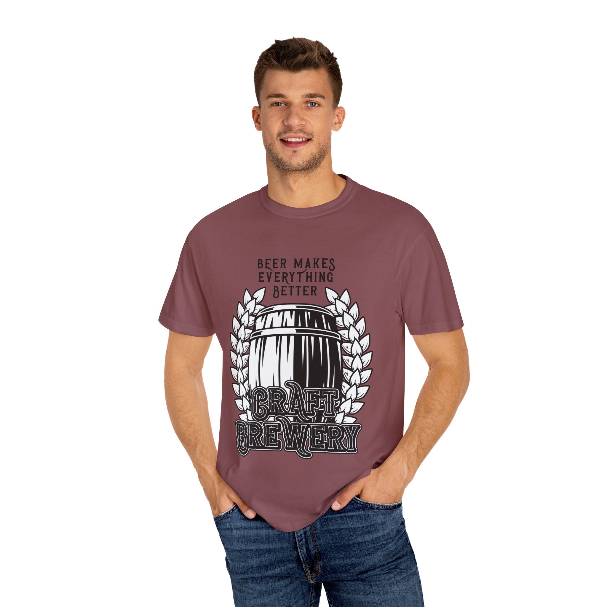 Craft Brewery T-Shirt, Beer Lover Gift, Unisex Graphic Tee, Beer Enthusiast Apparel, Homebrew Gifts, Fun Drinking Shirt