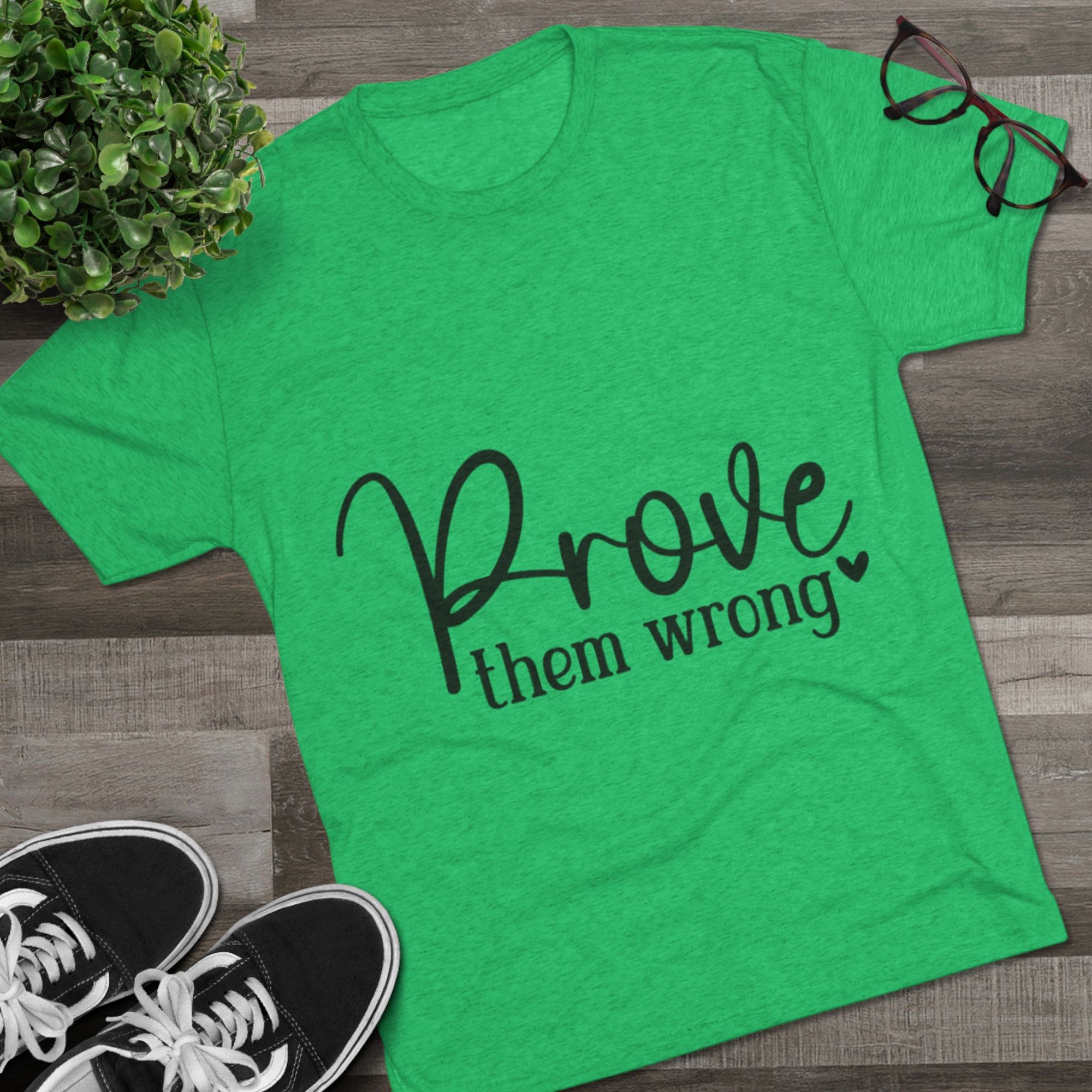 Moisture Wicking Tee - Prove them wrong, Inspirational Workout Shirt, Unisex Gym Top, Motivational Exercise T-Shirt, Fitness Apparel