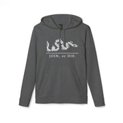 Fleece Hoodie - Bold Lines Design