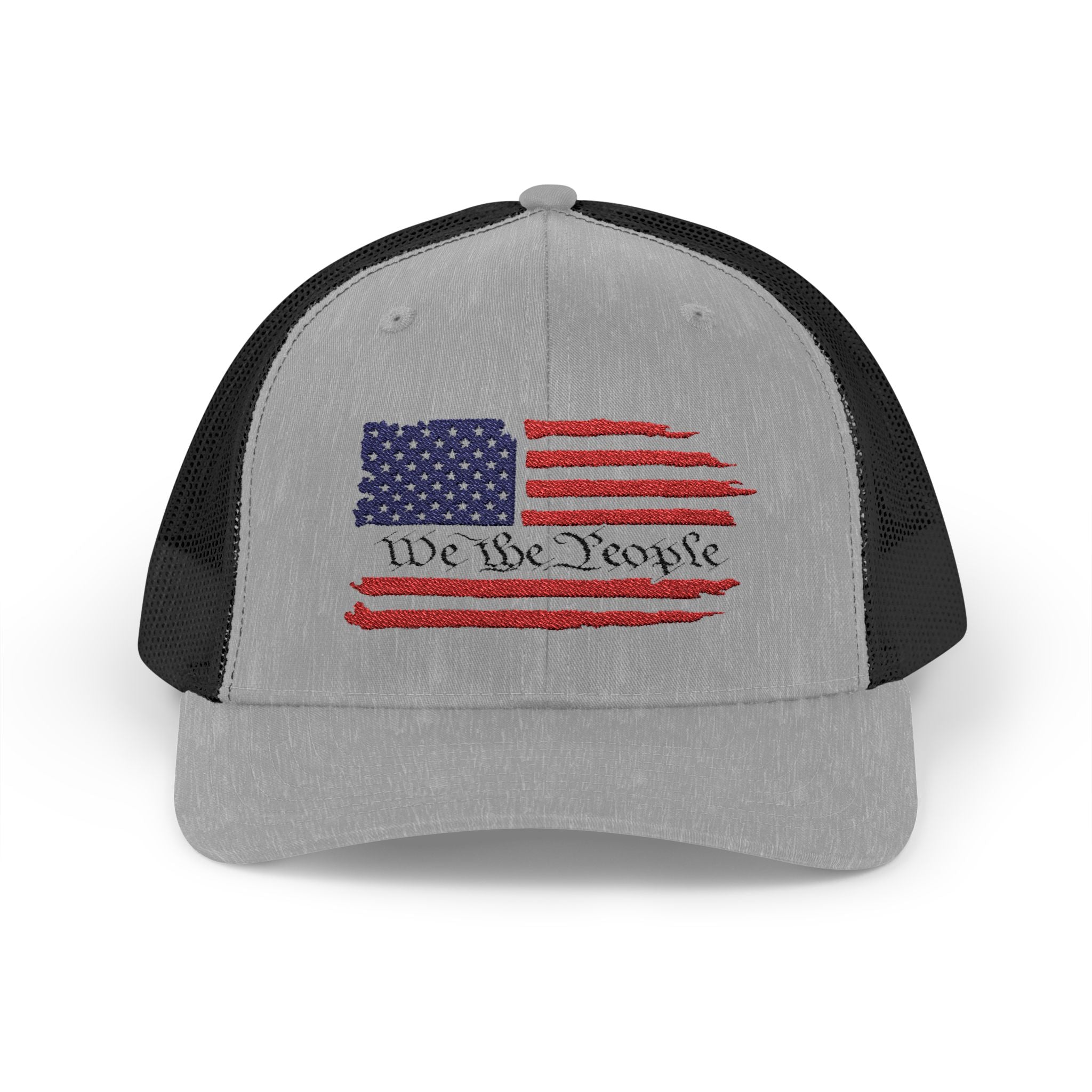 Trucker Cap We the People American Flag Snapback