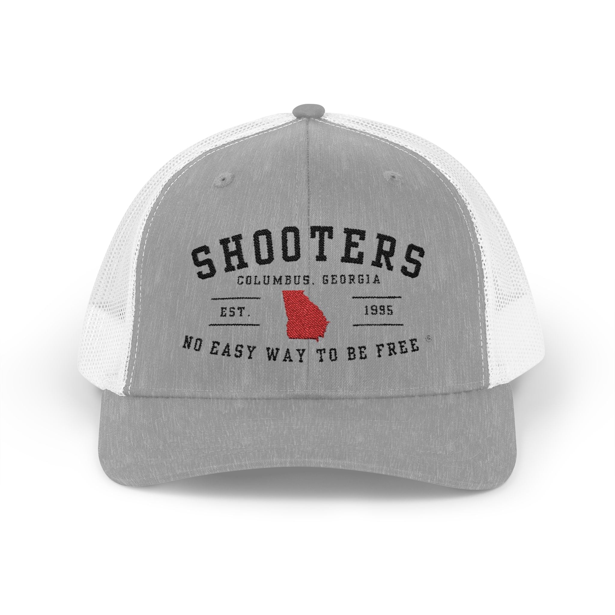 Shooters of Columbus Snapback Trucker Cap (Black lettering)