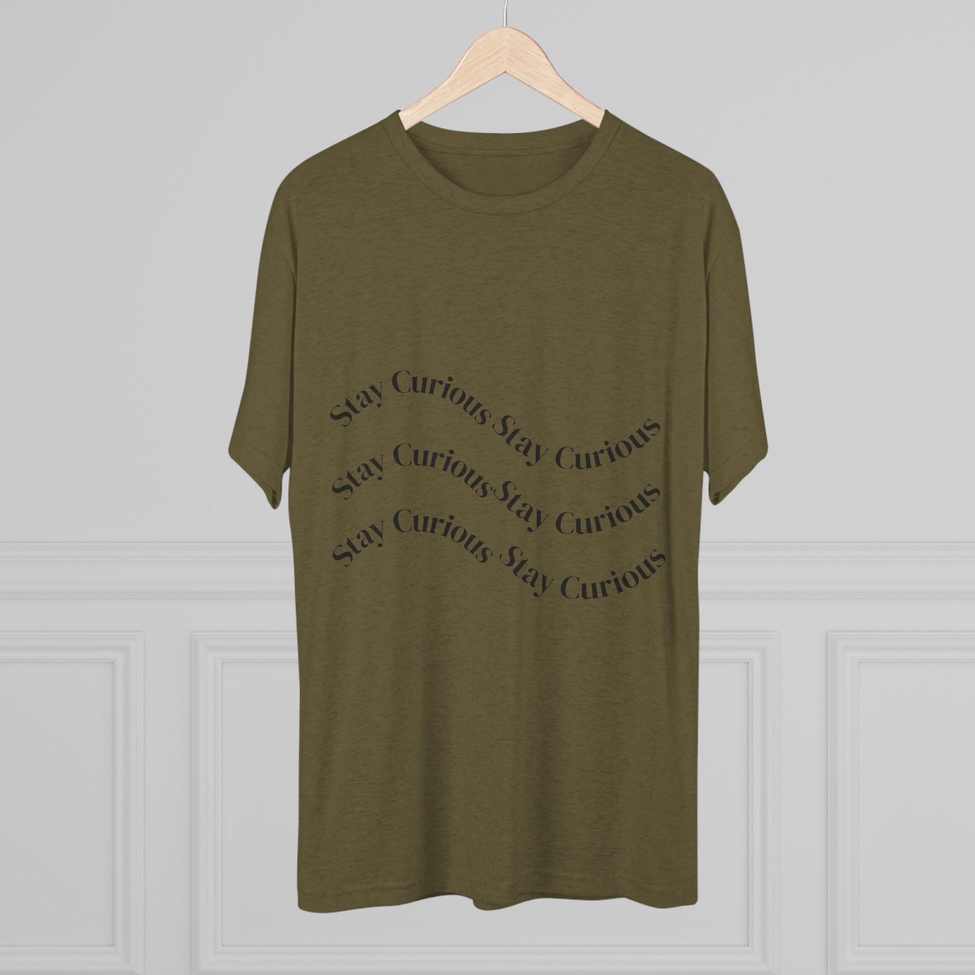 Crew Tee Stay Curious Wave Shirt