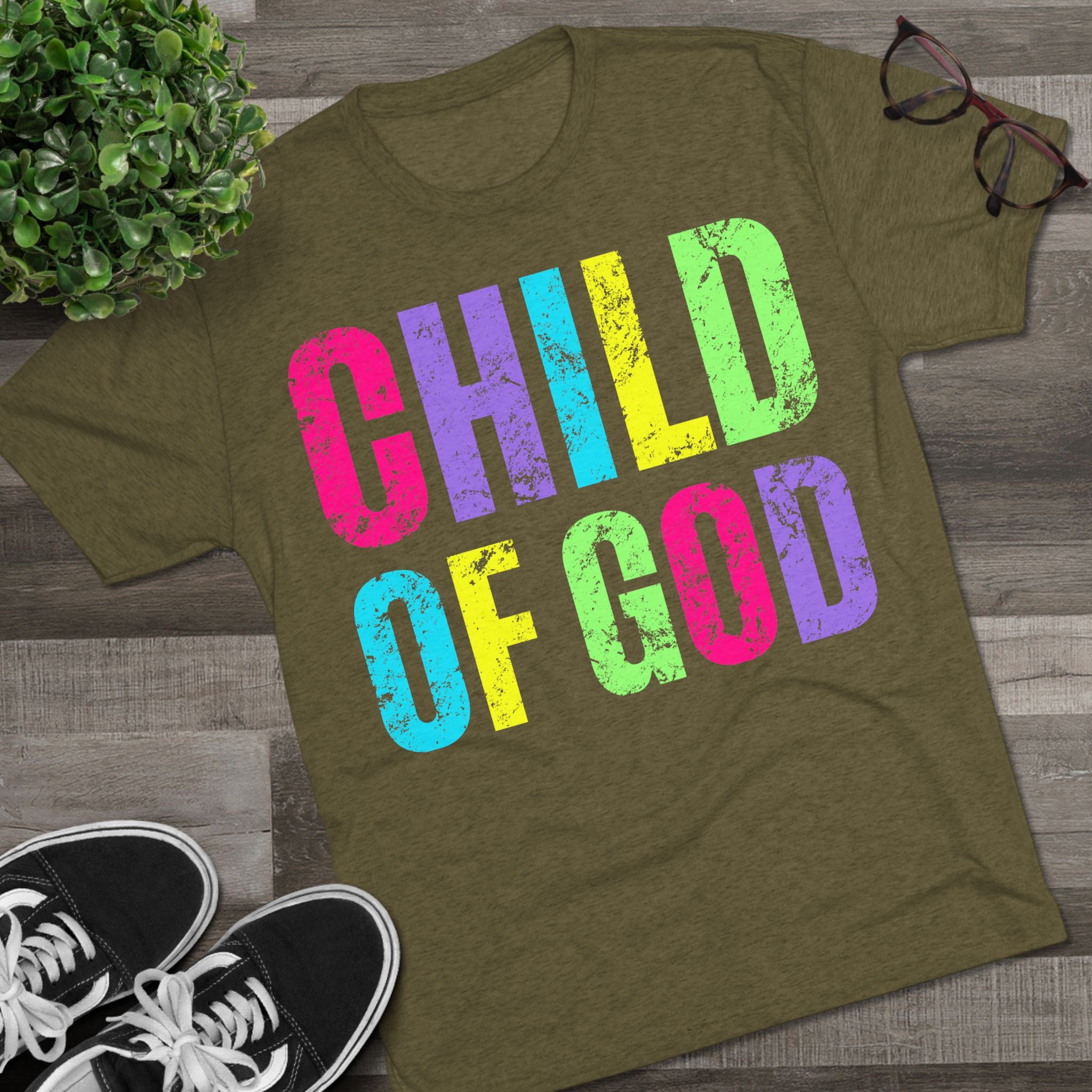 Colorful Child of God Unisex Tee