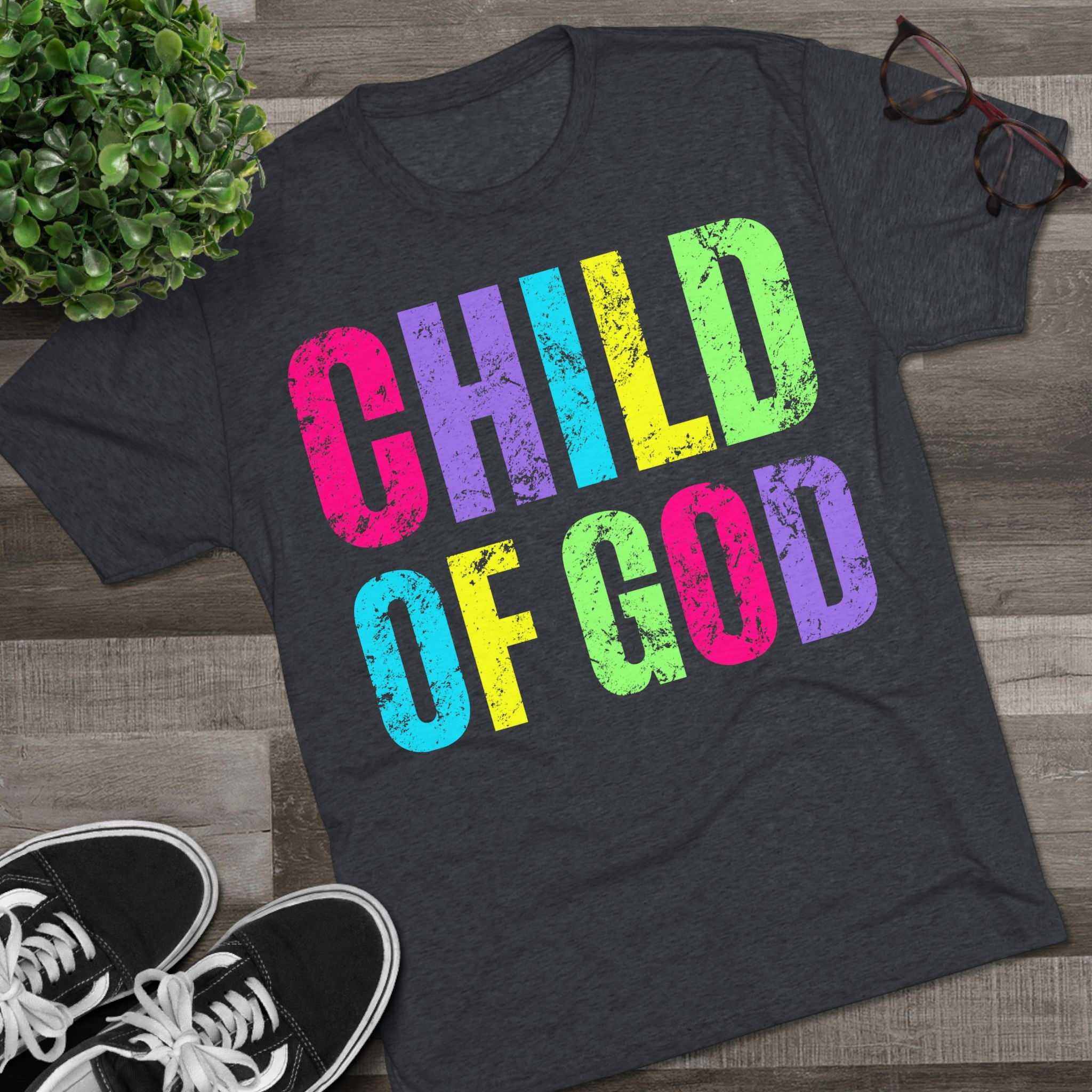 Colorful Child of God Unisex Tee