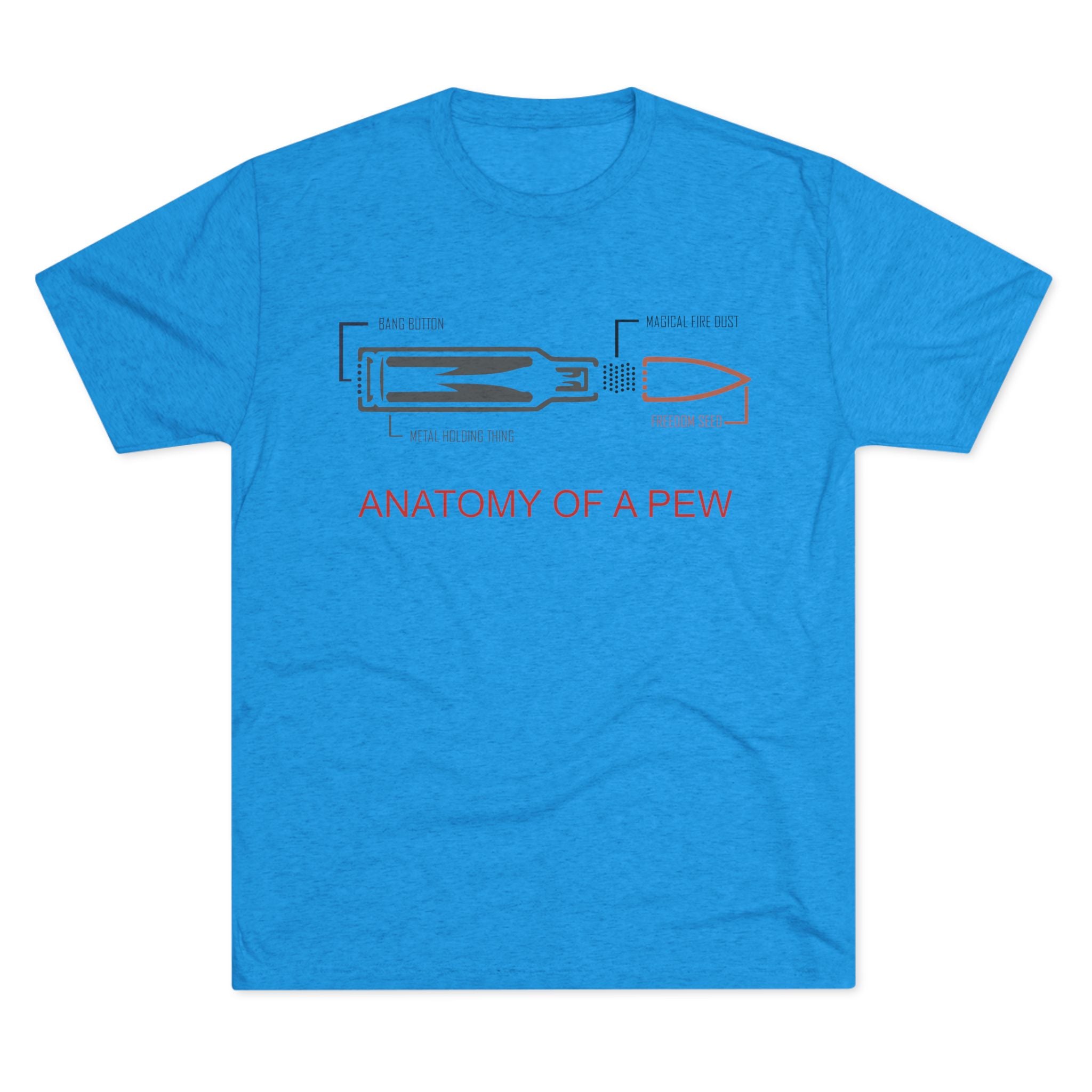 Unisex Tee - Anatomy of Pew Design