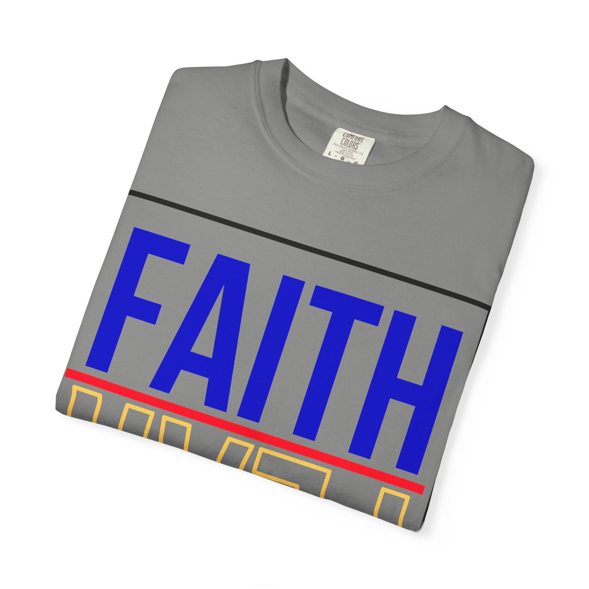 Unisex Faith & Fear T-Shirt, Inspirational Tee, Positive Message, Gift for Friends, Faith-Based Apparel, Casual Wear, Christian Merch