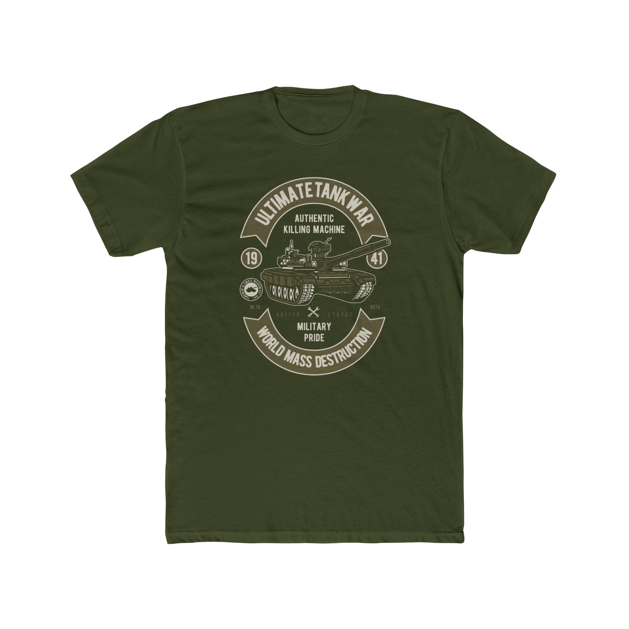 Vintage-Style Unisex Cotton Crew Tee, Ultimate Tank