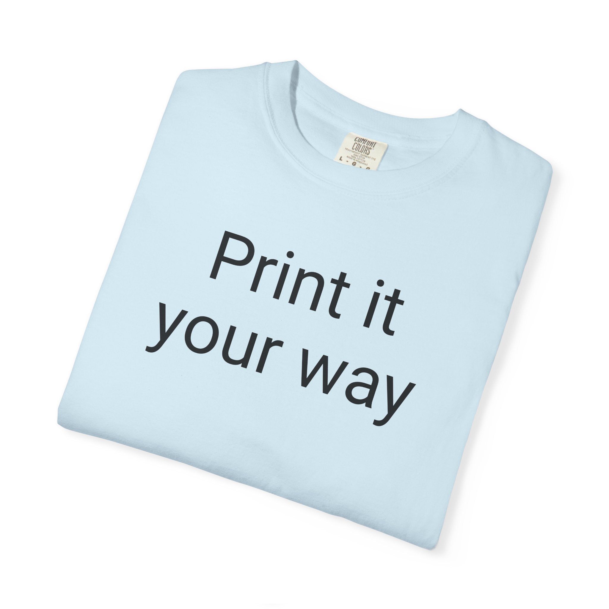 Customizable Unisex T-Shirt | Print It Your Way | Gift for Friends, DIY Fashion, Casual Wear, Birthday Gift, Personalize Your Style