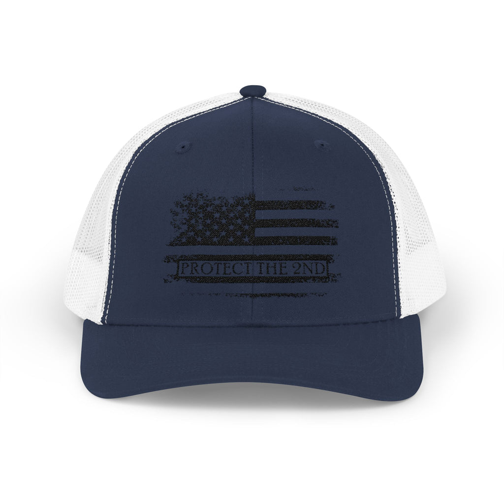 Snapback Cap American Flag Protect the 2nd