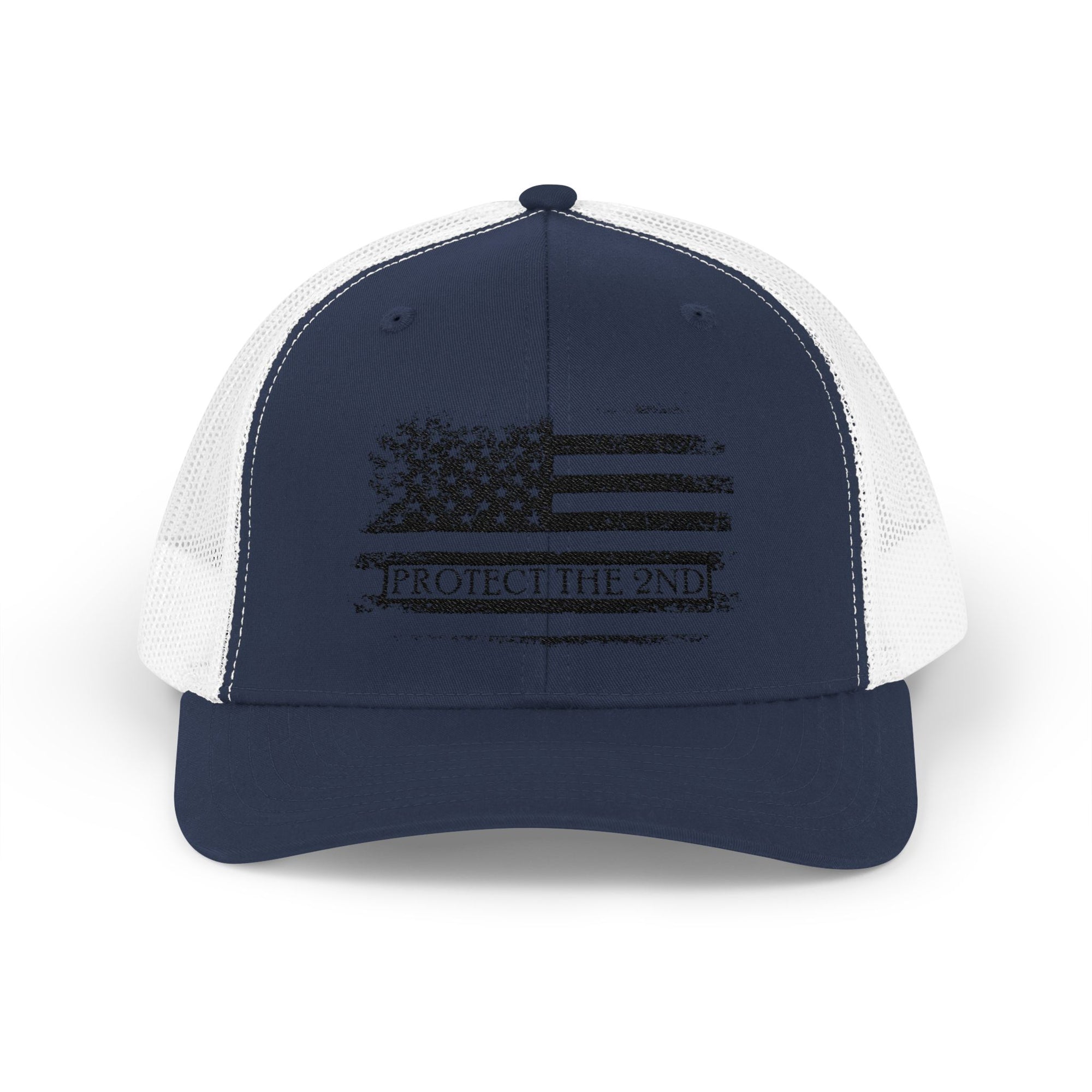 Snapback Cap American Flag Protect the 2nd