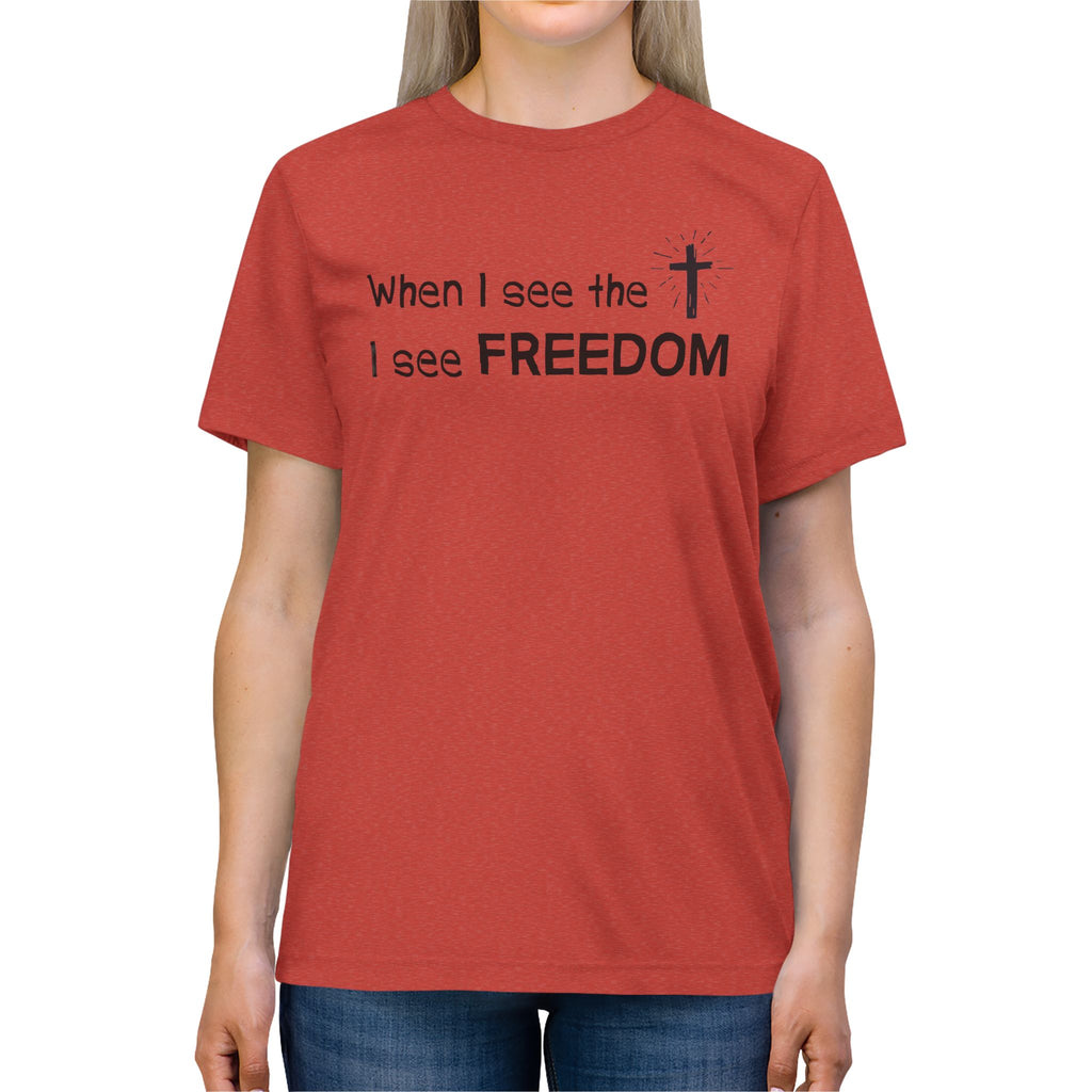 Copy of Freedom Cross Unisex Tee