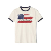 American Flag Ringer T-Shirt