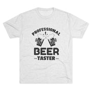 Professional Beer Taster Unisex Tri-Blend Tee