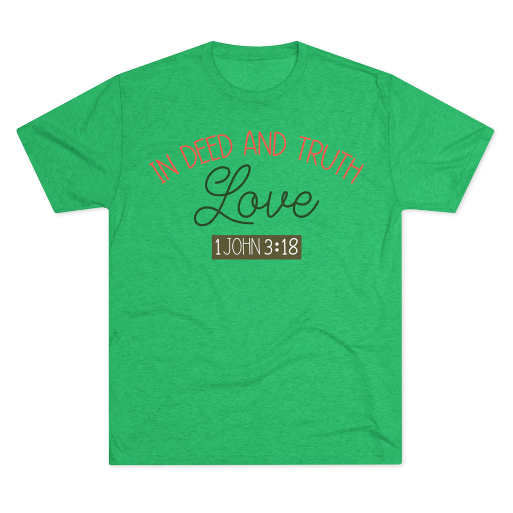 Scripture Inspired Crew Tee, Faith Shirt, Christian T-Shirt, Unisex Love Tee, Casual Outfit, Gift for Believers, Bible Verse Top