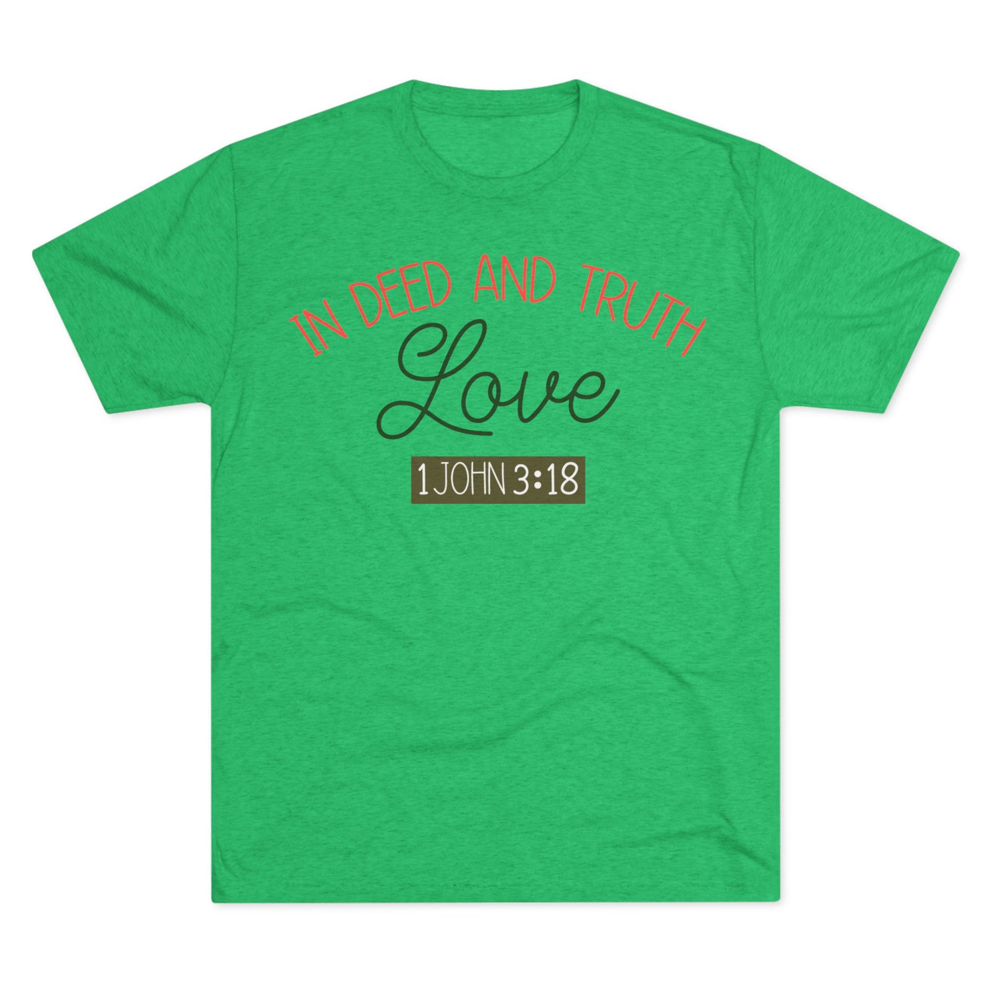 Scripture Inspired Crew Tee, Faith Shirt, Christian T-Shirt, Unisex Love Tee, Casual Outfit, Gift for Believers, Bible Verse Top