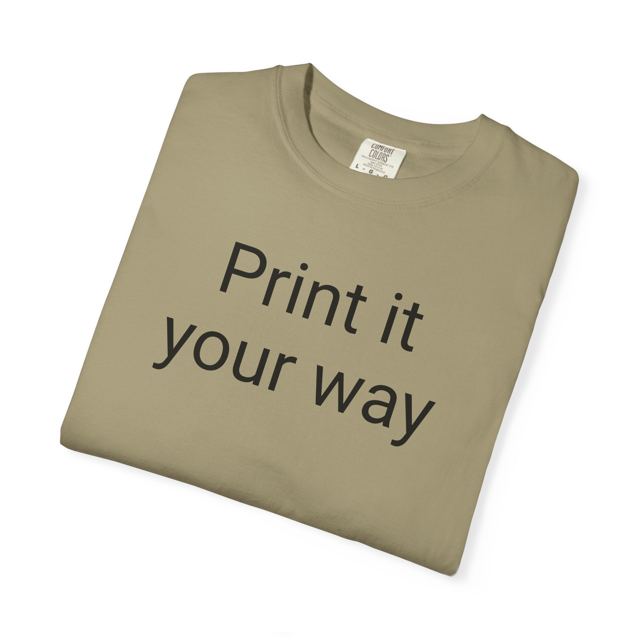 Customizable Unisex T-Shirt | Print It Your Way | Gift for Friends, DIY Fashion, Casual Wear, Birthday Gift, Personalize Your Style