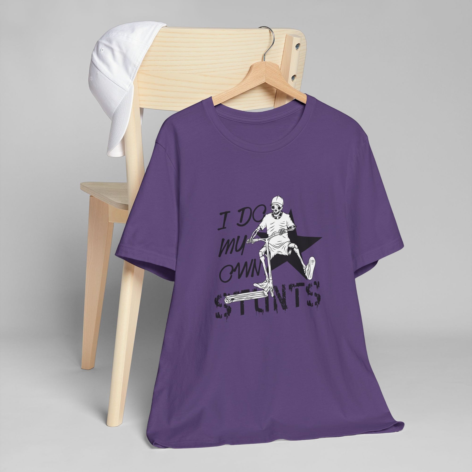 I Do My Own Stunts T-Shirt, Unisex Funny Tee, Adventure Lover Gift, Action Sports Top, Casual Wear