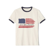 American Flag Ringer T-Shirt