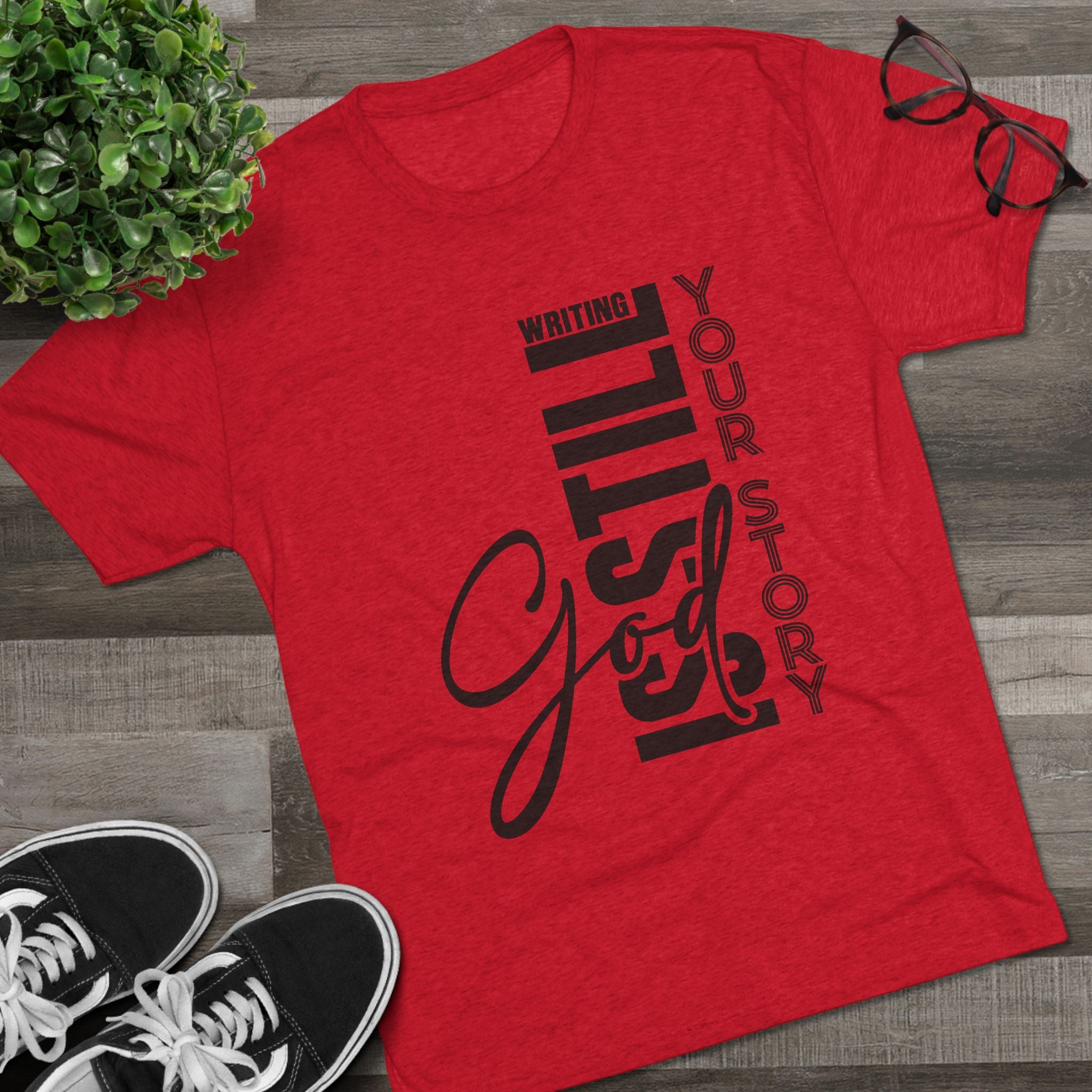 Inspirational Tee - God is still writing your story