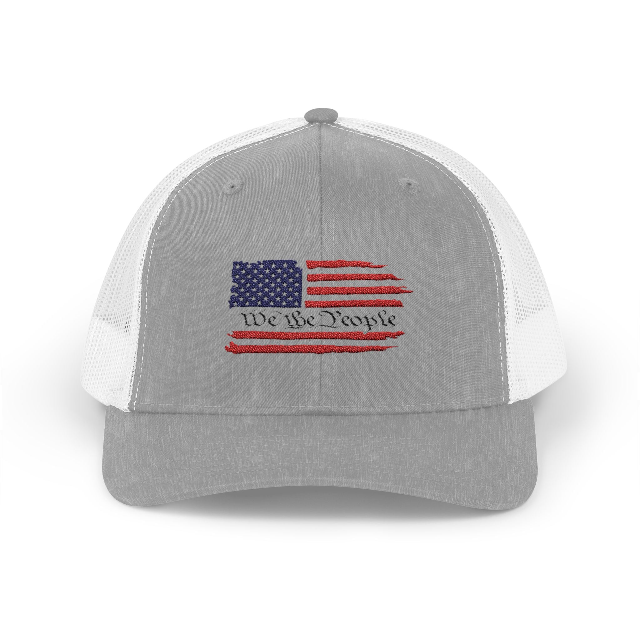 Trucker Cap We the People American Flag Snapback