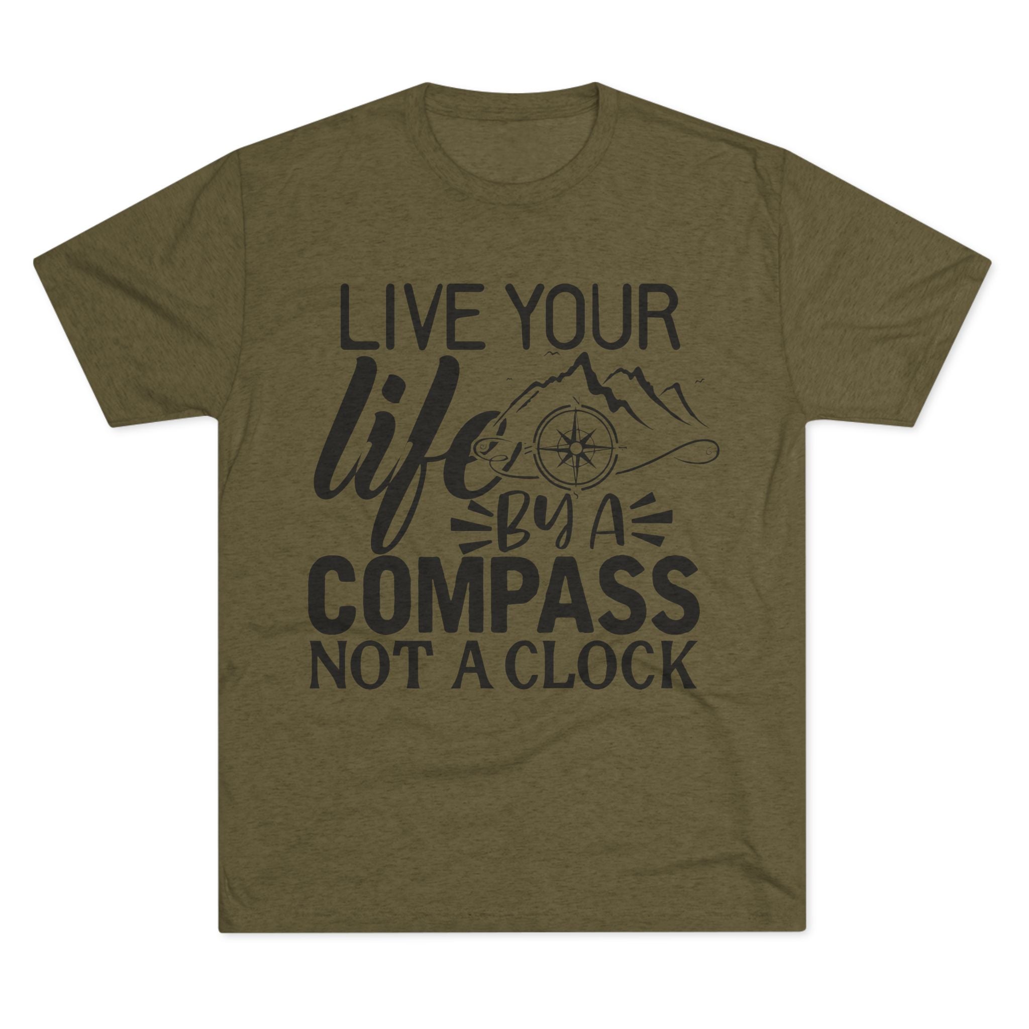 Adventures Await Tri-Blend Tee | Wanderlust Shirt, Travel Gift, Nature Lover Tee, Outdoor Adventure Shirt, Inspirational T-Shirt